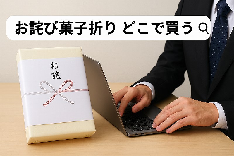 謝罪の菓子折