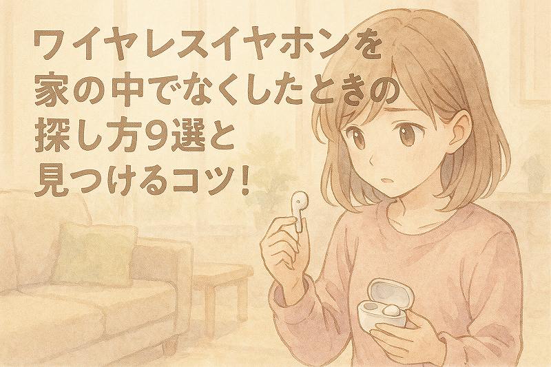 ワイヤレスイヤホン