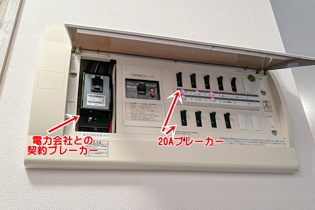 家庭の配電盤